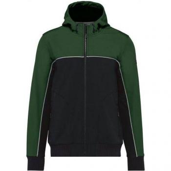 Giacca Bicolore SoftShell ECO WK Nero Argento