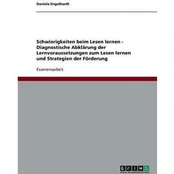 Schwierigkeiten beim Lesen lernen
