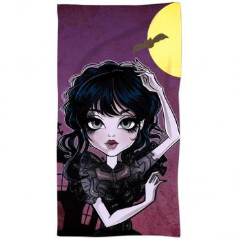 Gothic Girl Telo da Spiaggia Aurora 70x140 cm in Cotone