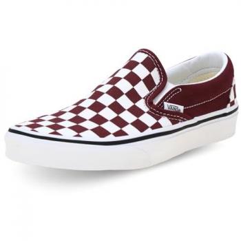 Classic Vans Slip-On Schuhe Dunkelrot VN000D5PZCF1
