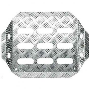 OMP Silver Co-Driver Footrest