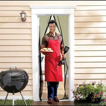 Insektenschutzvorhang mit Magneten