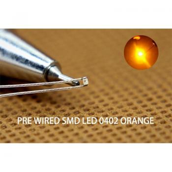 20pcs SMD 0402 LED Pre-soldered Wire Leads