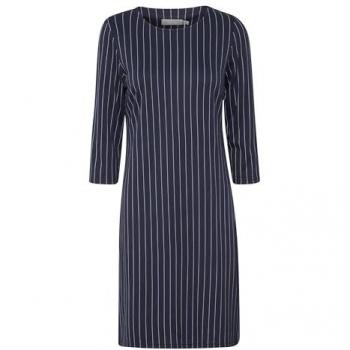 Fransa Freizeitkleid Dunkelblau Regular Fit