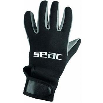 Seac 1,5 mm Neopren-Tauchhandschuhe – Amara Comfort – Schwarz – Größe M