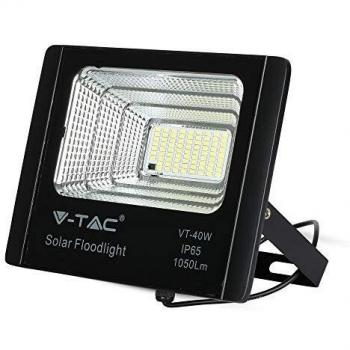 Foco Solar LED V-TAC 16W 4000K y Panel Solar