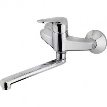 TEKA Grifo de cocina MTP 025 CROMO. 460250200, Cromo, Mural a pared