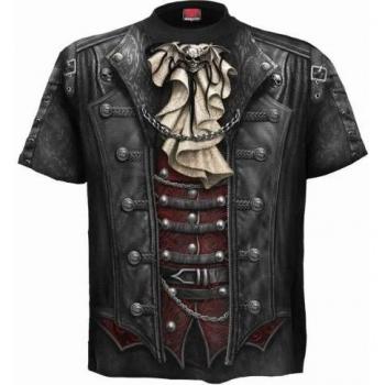 Spiral Direct Unisex Goth Wrap Tee Kurzarm