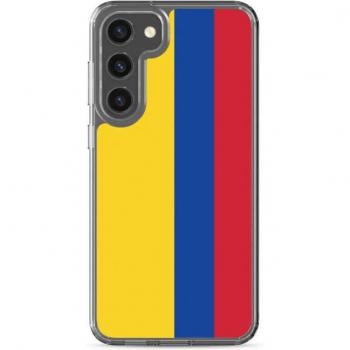 Soft Protective Cover for Galaxy S23 Ultra – Colombian Flag, Samsung, Vibrant Colors