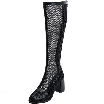 Spring and Summer High-Heeled Boots for Women