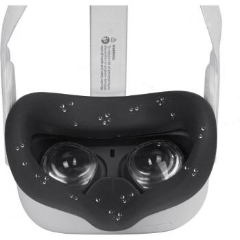 Cubierta Facial de Silicona para VR Oculus Quest 2, Premium y Lavable