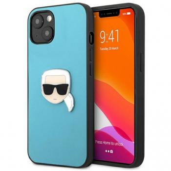 Accessorio blu per iPhone 13 mini Karl Lagerfeld – Cover in PU