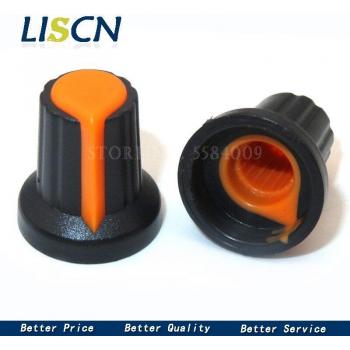 20 piezas perilla de plástico AG2 WH148 tapa del interruptor mango ciruela 15X17mm 6MM