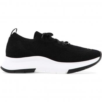 Gianvito Rossi Women's Black Round Toe Sneakers
