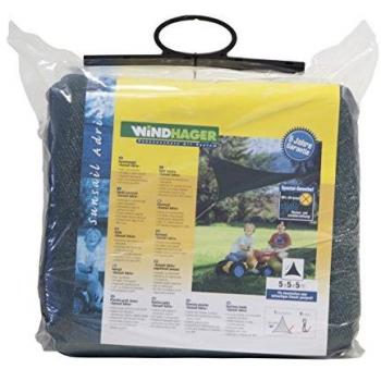 Windhager 10905 Dreieckssegel – Grün, 5 m