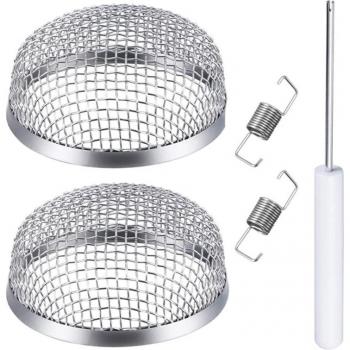 2 Pack Insect Screen RV Furnace Vent Cover with Installation Tool