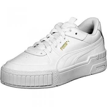 PUMA Damen Cali Sport Sneaker, Weiß, 37 EU