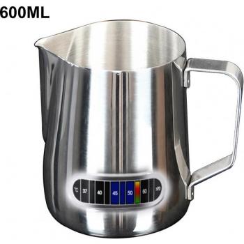Premium Edelstahl Milchschäumkrug