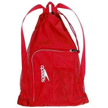 Unisex Adult Speedo Deluxe Ventilator Mesh Bag in Red