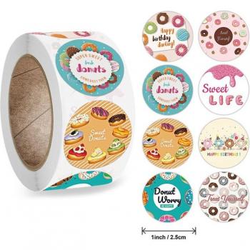Etiquetas de Cumpleaños para Panadería