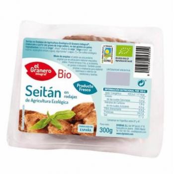 Rodajas de Seitan 300 g, E.G. Bio – El Granero