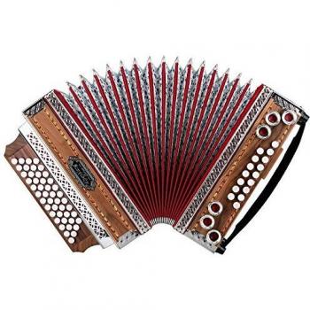 Alpenklang 4/III HarmonikaDeluxe F-B-Es-As Nuss