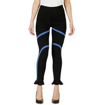 PINKO Cropped Trousers for Women, Black, Size XS