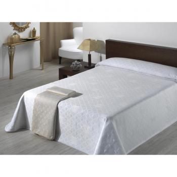SABANALIA Quilted White Bedding – Giovanna 300 x 280 cm Cotton