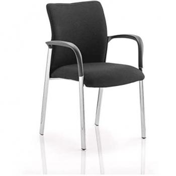 Academy Black Fabric Back Bespoke Colour Seat Without Arms Tansy Purple