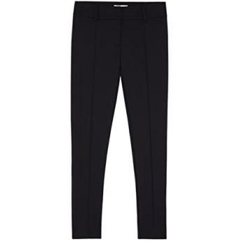 Pantalone Slim di Taglia 46 in Nero da Patrizia Pepe
