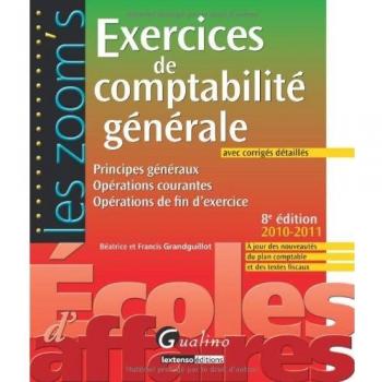 Exercices de comptabilité générale