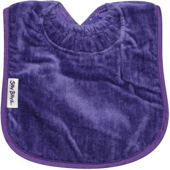 VioletSplash Large Baby Bib