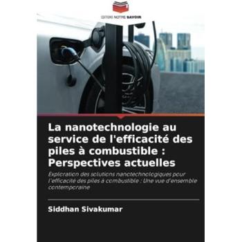 Sivakumar, Siddhan: La nanotechnologie au service de l'efficacité des piles à combustible : Perspectives actuelles