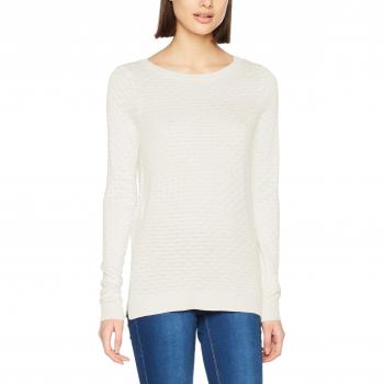 VILA CLOTHES Top de Punto Visarafina-Noos, Suéter para Mujer, Azul, Talla 36