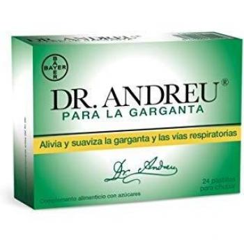 Bayer Dr. Andreu Throat Tablets (24 units)