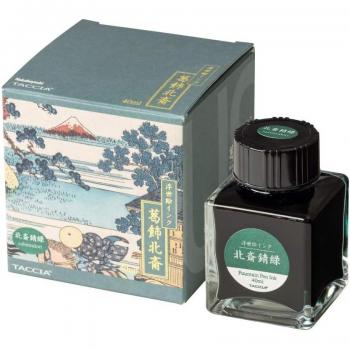 Ukiyo‑e Hokusai Green Dye Ink for Pens – TACCIA TFPI‑WD42‑3