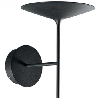 Applique LED 3000k reversibile Ciari in alluminio nero