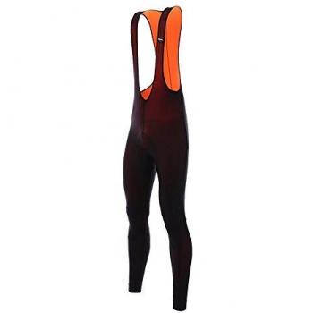 Culote Largo Santini con Tirantes Ciclismo 2018 Fashion Lava Negro
