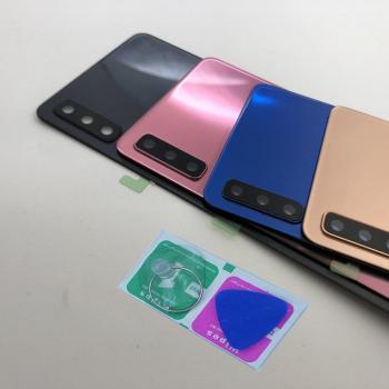 Samsung Galaxy A7 A750F A750 Back Glass Panel Replacement with Camera Lens