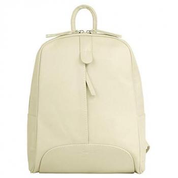 Samantha Look Cityrucksack, 35 x 23 x 10 cm, unifarben, echt Leder