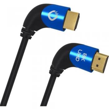 Câble HDMI Oehlbach 2 m 8K UHD avec angle de 90°