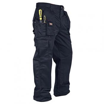 Men's Work Cargo Pants with Knee Pad Pocket