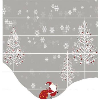 DIY 3D Christmas Stair Wall Decor