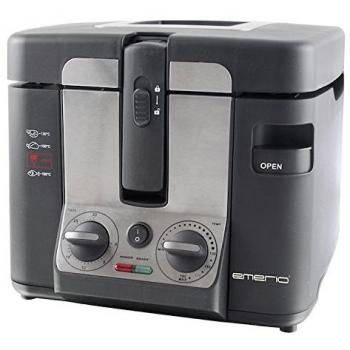 Emerio 2,5‑Liter Heißluft‑Fritteuse mit einstellbarem Thermostat und Timer