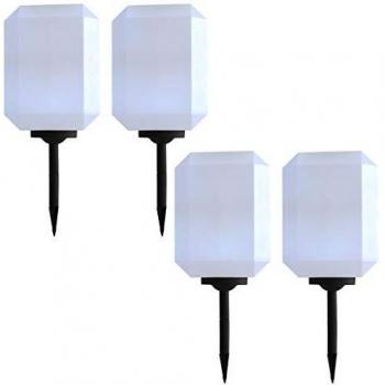 VidaXL Pack 2 Lámparas Solares LED RGB Esféricas 40cm