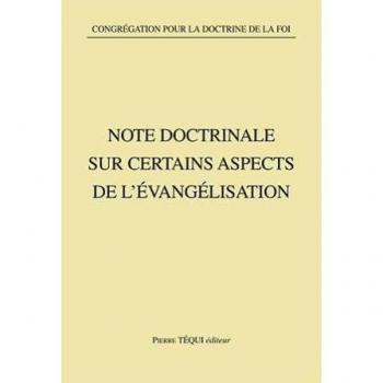 Note doctrinale sur certains aspects de l'évangélisation