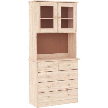 Alta 77x35x165 cm : Buffet en pin massif