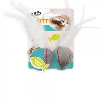 Kitty Feather Balls com Catnip da AFP
