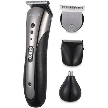 KEMEI KM-1407 Electric Trimmer for Hair, Beard, and Nose