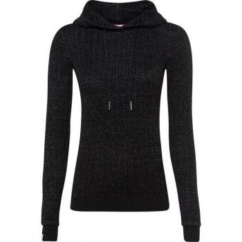 KANGAROOS Zopf-Strick Kapuzenpullover für Damen